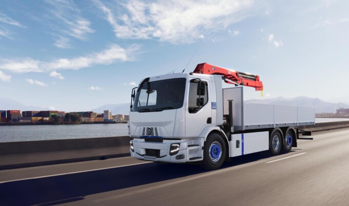 Nijwa-zero-Renault-Trucks-D-Wide-E-Tech-vuilniswagen-rijdend Nijwa-zero-Renault-Trucks-D-Wide-E-Tech-vuilniswagen-rijdend