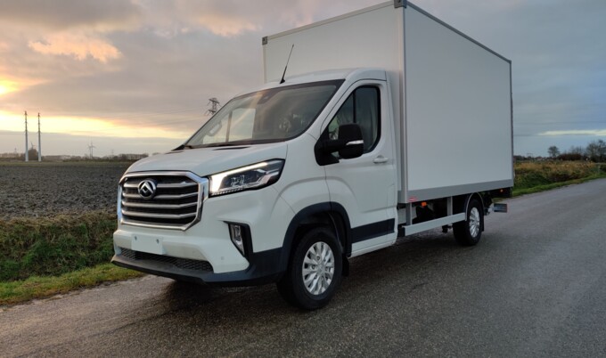 Maxus eDeliver 9 chassis cabine 1